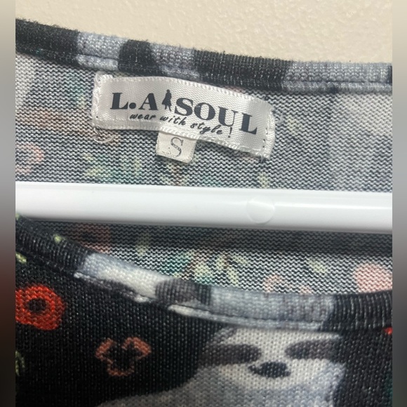 LA Soul Sloth Knit Dress - Picture 4 of 4